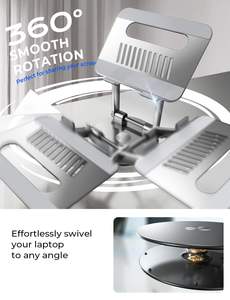 Soporte Portátil para Laptop LISEN, Elevador Universal para Computadora, Soporte Plegable para <span class=keywords><strong>Notebook</strong></span>, Ligero, para Viajes y Negocios - Product Image 3