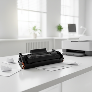 خرطوشة حبر متوافقة 2612A 12A بسعة 2000 صفحة مع شريحة وعبوة كبيرة لطابعات HP - Product Image 2