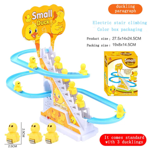 Popular Juguete de Montaña Rusa Eléctrica para Subir Escaleras, Modelo de Tren de Patos, Regalos para Niños y Niñas - Product Image 5