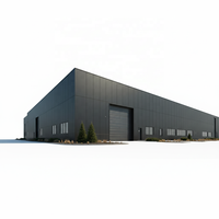Edificio Industrial Prefabricado de Estructura Metálica de Acero, Taller de Estructura de Acero, Almacén, Edificio de Almacenamiento en Frío, Uso Industrial