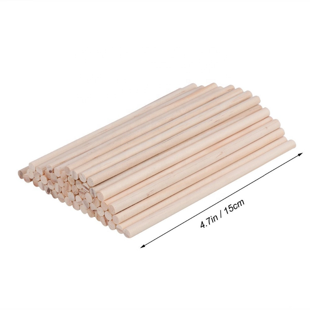 Деревянная круглая палочка для мороженого