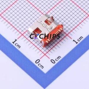 HC-TYPE-C-16P-01A-O USB Connector SMD Connector ( Connector Type: Type-C )( Protocol Standard: USB 3.1 )( Gender: Female ) - Product Image 2
