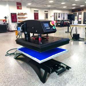 Nouvelle presse à chaud entièrement automatique modèle 2025, conception rotative à tiroir extractible, inserts pour t-shirts, <span class=keywords><strong>plaque</strong></span> <span class=keywords><strong>de</strong></span> commande LCD - Product Image 4