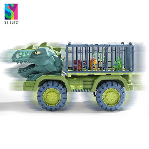 <span class=keywords><strong>Camion</strong></span> transporteur de dinosaures à quatre roues SY, <span class=keywords><strong>cage</strong></span> de transport pour dinosaures, <span class=keywords><strong>camion</strong></span> transporteur de dinosaures, jouet de <span class=keywords><strong>camion</strong></span> transporteur de dinosaures - Product Image 4