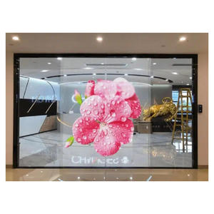 Rgx cao teansparency trong nhà cửa hàng ngoài trời cửa sổ trong suốt P20 Holographic phim màn hình kinh doanh sử dụng dẫn Màn hình ba chiều. - Product Image 4