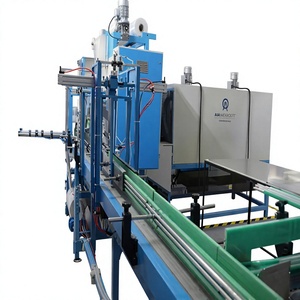 Machine de remplissage automatique de liquides à 6 buses pour bouteilles en plastique de 1L, application boissons, entraînement électrique, contrôle PLC, haute précision - Product Image 2