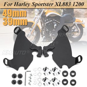 Gran Oferta: Kits de Montaje de Faro Delantero de Motocicleta de 39MM/49MM con Bloqueo de Gatillo para Harley Sportster XL883 1200 - Product Image 1