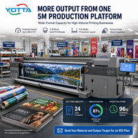 Imprimante UV hybride Yotta 5M avec Onyx PhotoPrint RIP, mesure automatique de l'épaisseur et durcissement UV LED