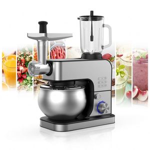 Lote al por mayor de batidoras de pie personalizadas de 1600W, 6 velocidades, tazón de 5L, motor de cobre, silenciosas y con cabezal inclinable para supermercados y grandes almacenes - Product Image 4