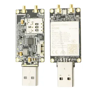 850/900/1800/1900Mhz 4G LTE EDGE GPRS GPS GNSS可选BG96 USB加密狗，带sim卡插槽
