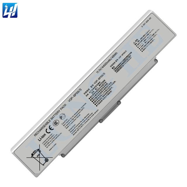 New Genuine Original 4400mah BPS9 Silver Laptop Battery for Sony PCG-5G2T/7121T/VGP-BPS9/B VGP-BPS9/A VGP-BPS9/S/PCG-5G2T7121T