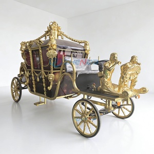 รถหรูรูปปั้นม้ารถม้าขนส่งพิเศษ - Product Image 2