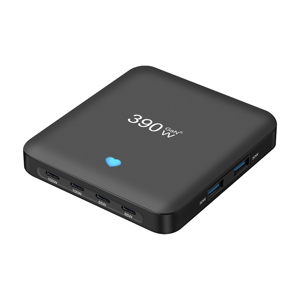 Estación de Carga USB C Multipuerto de 6 Puertos, 390W, Bloque de Carga USB C, Cargador de Escritorio y Pared para Laptop, GaN PD para <span class=keywords><strong>iPhone</strong></span> 17 16 15 Samsung <span class=keywords><strong>25</strong></span> - Product Image 2