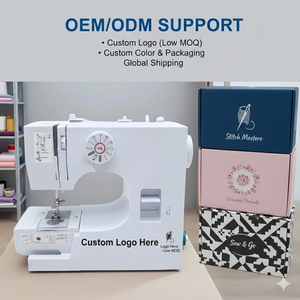 Máquina de Coser Overlock Doméstica Mayorista, Multifunción Automática Eléctrica Mini Máquina de Coser para el Hogar con 12 Puntadas - Product Image 4