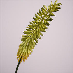 Fleur artificielle haut de gamme K40 en plastique souple au toucher tropical, type roseau queue de phénix, pour la décoration de vitrines d'hôtels et de magasins - Product Image 2
