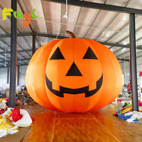 Calabaza inflable LED inflable grande de Halloween con sombreros Suministro directo de fábrica de alta calidad
