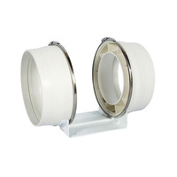 Ventilateur de conduit en ligne 4 "avec moteur en cuivre pour système de ventilation hydroponique