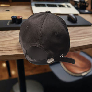 Gorra de 6 Paneles Unisex de Algodón 100% con Rayas y Bordado 3D, Estilo Business, para las Cuatro Estaciones, Cierre a Presión, Venta Caliente <span class=keywords><strong>Beland</strong></span>, MOQ Bajo - Product Image 4