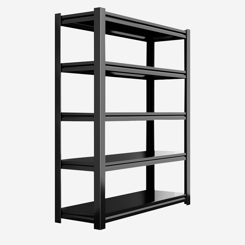 Wholesale Easy To Assemble 5layers Boltless Racking Shelves Steel Stacking Storage Shelf Racks For Garage