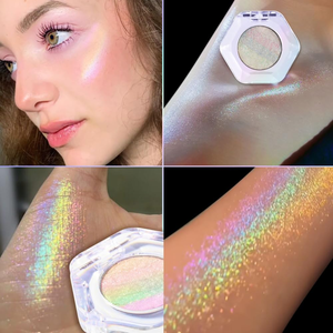 Fard à paupières pressé caméléon métallique longue tenue à pigments intenses, personnalisable avec logo, pour maquillage des yeux, vente en gros - Product Image 3