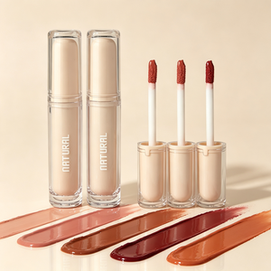 Teinte à lèvres velours mat marque privée, crème à lèvres effet nuage mat, haute pigmentation, longue tenue, anti-transfert, non desséchant, hydratant, OEM - Product Image 1