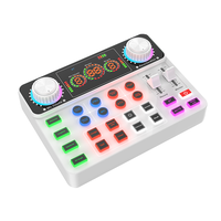 Profession elles Live-Streaming-Kit-Intelligente Audio-Soundkarte und Mikrofon für Rundfunk, Vlogging und Online-Inhalte