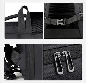 Zaino da viaggio con Logo personalizzato con taccuino USB da uomo zaino per studenti sportivi per il tempo libero zaino per Laptop - Product Image 5