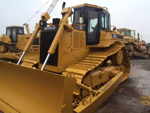 Bulldozer sur chenilles Caterpillar D6R d'occasion, CAT D6R avec ripper, prêt pour le travail sur chantier - Product Image 6
