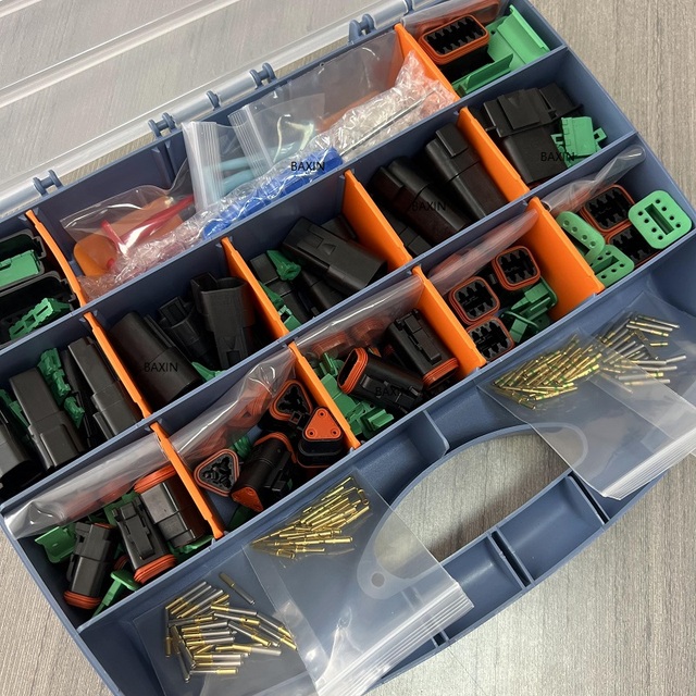 New Hot Selling 250pcs sealed DT Black Enhanced Wire Connectors Deutch Connectors Kit