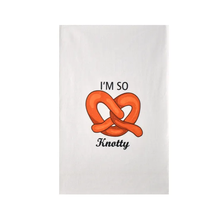 Wholesale Factory Tea Towel Custom Logo Microfiber Custom Printed Kitchen Towel