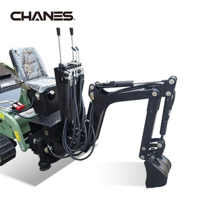 Accessoire de rétrocaveuse pour mini-chargeuse compacte avec siège et fonction pivotante, compatible Dingo <span class=keywords><strong>Kanga</strong></span> Boxer Toro, personnalisable, directement de l'usine - Product Image 2