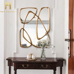 Table <span class=keywords><strong>console</strong></span> de <span class=keywords><strong>chambre</strong></span> à <span class=keywords><strong>coucher</strong></span> de salon portable pour la maison et l'hôtel avec miroir de conception artistique miroir de sol décoratif à côté - Product Image 3
