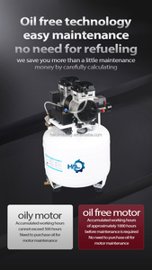 זול קטן שקט אוויר מדחס שמן משלוח חלקי חילוף טנק עבור בית חולים רפואי כלי קיט - Product Image 4