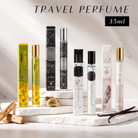V.V.LOVE 35ml Parfum Oriental Boisé pour Homme, Spray Corporel, Étiquettes Privées d'Usine en Stock, OEM&ODM