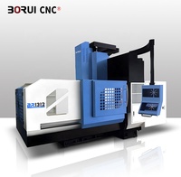 Centre d'usinage à portique CNC 5 axes de haute précision BR1312 avec système de contrôle Fanuc et broche taïwanaise, fraiseuse à portique