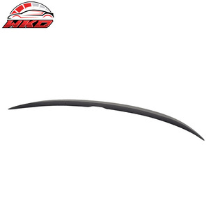 Convient pour Honda Accord 9ème génération berline 4 portes 2013-2017, style d'origine, becquet de coffre non peint noir - Product Image 5