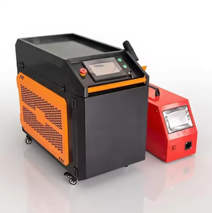 Air-Cooled Metal Stainless Steel Fiber Laser Welding <b>Machine</b> Handheld Pulsed Laser with External Wire Feeder - Product Image 2