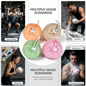 Palla di magnesite colorata antiscivolo per <span class=keywords><strong>sport</strong></span> OEM ODM ad alta purezza per acquirenti sportivi globali - Product Image 5
