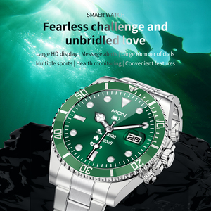 Aw12 1.28 inch ultraclear tập thể dục Tracker thông minh đồng hồ Heart Rate ngủ Màn hình Android tương thích thép ban nhạc calorie Tracker - Product Image 4