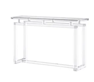 Hot Sell New Style Clear Acrylic Living Room Furniture Acrylic Console Table