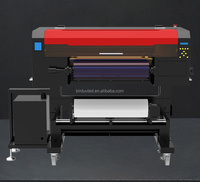 Printer Stiker UV Cup Wraps 24" Roll Transfer Printing untuk Printhead I3200 Kontrol Android 41-50 Ppm Film AB Baru
