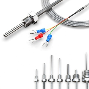 MTS100: كابل تمديد مادينكوس مع مستشعر حرارة من الفولاذ المقاوم للصدأ 304/316 مع كابل PVC/PTFE ثنائي الأسلاك للاستخدام الصناعي، متوافق مع أنواع K,S,T,N,J - Product Image 3