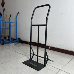 Chariot de chantier en acier à 2 roues, capacité de charge 200 kg, empilable, portable, chariot industriel, outils OEM - Product Image 4