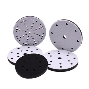 6 inch nhôm Oxit miếng bọt biển mài mòn chà nhám Pad tùy chỉnh OEM hỗ trợ 150mm 6 inch Sander móc và vòng lặp đĩa - Product Image 3