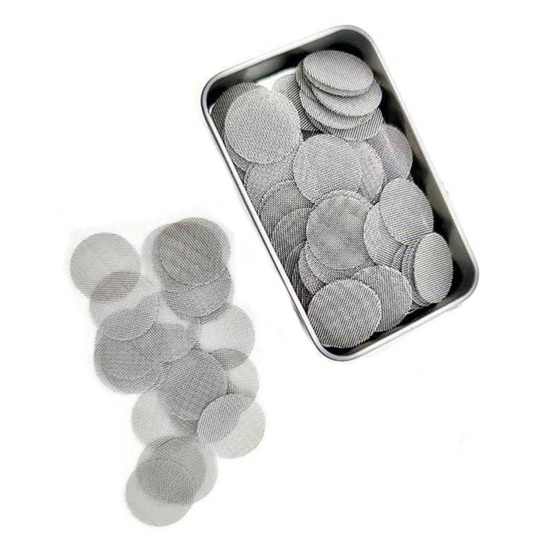 Smoking bongs filter wire mesh stainless steel metal 19mm