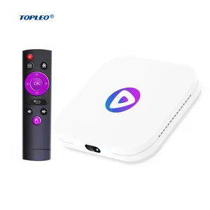 Topleo Android 13 TV kutusu RK3528 Ram 4G Rom 32G 4K HD Mini H96 Max M1 medya oynatıcı android 13 tv kutusu android