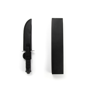 Cuchillo <span class=keywords><strong>de</strong></span> Supervivencia Multifuncional Portátil Hongrui, Hoja Fija, Defensa Personal, Funda <span class=keywords><strong>de</strong></span> Nailon, Negro Plateado, OEM ABS, Camping, <span class=keywords><strong>Caza</strong></span> - Product Image 4