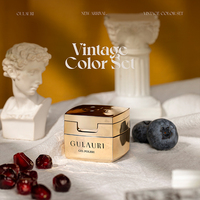 GULAURI – Kit de vernis à ongles gel 9 couleurs automne, tons terreux mats, haute pigmentation, à retirer par trempage, fournitures de salon, parfait pour les ongles saisonniers