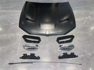 SJC accesorios de coche para <span class=keywords><strong>BMW</strong></span> 5 Series F10 F18 Kits de carrocería <span class=keywords><strong>2011</strong></span>-2017 actualización M5 G30 estilo rejilla difusor parachoques trasero faro - Product Image 5