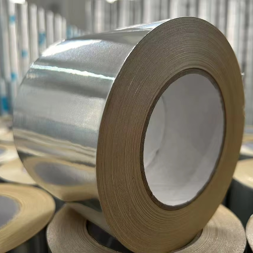 2 Inch Self-Adhesive Aluminum Foil Tape Easy Application for Sealing and Repairs